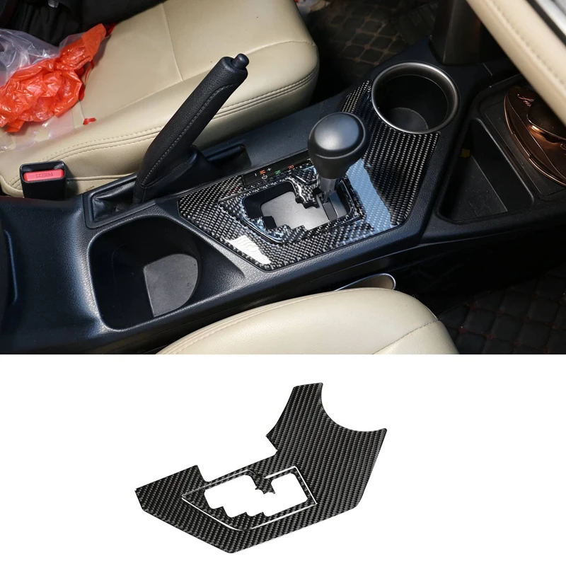 

Панель переключения передач из АБС-пластика, ручка ручного тормоза, обшивка для Toyota RAV4 2015-2019, автомобильные стили
