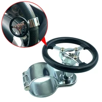 anti slip 360 car steering wheel metal knob booster ball bearing power handle spinner auxiliary grip turning helper accessories