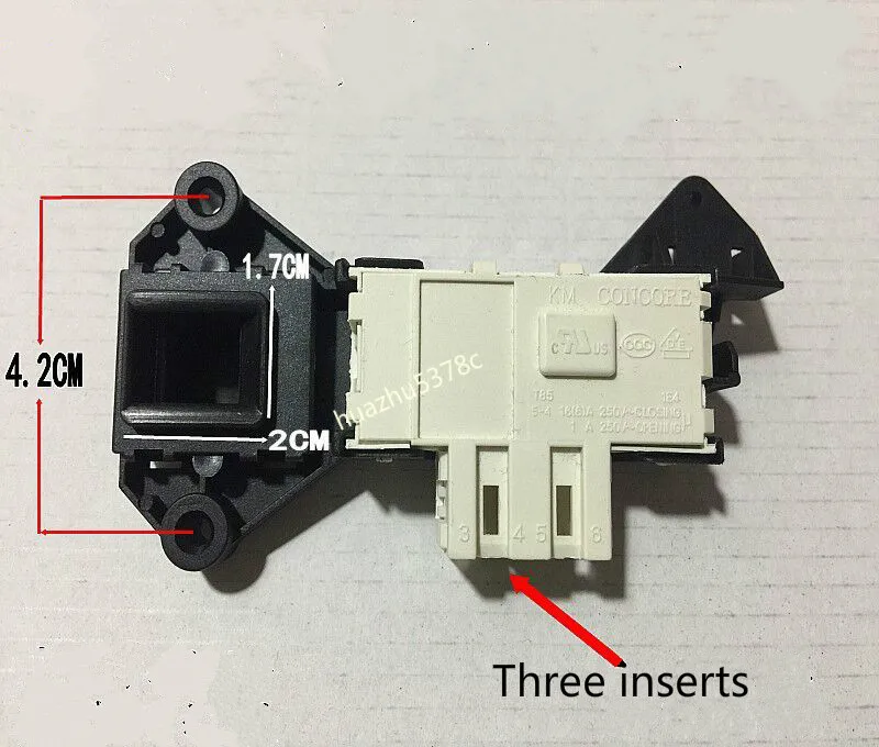 

For Whirlpool Washing Machine Interlock Door Lock Switch 481228058048 Door Lock Accessories