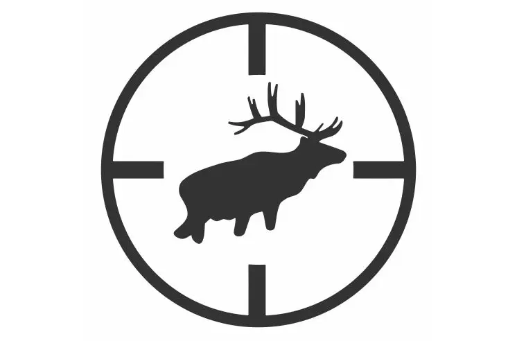 Милые наклейки Fawn под охотничьим пистолетом автомобильные с рисунком животных