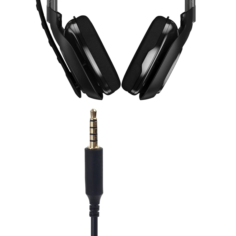 Черный аудиокабель для наушников Logitech -Astro A10 A40 G233 G433 игровая гарнитура проводные
