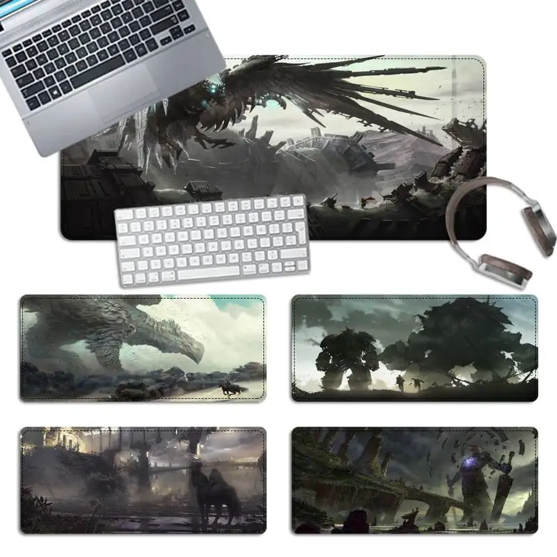 Акция игровой коврик для мыши shadow of the colossus Настольный ноутбука большой