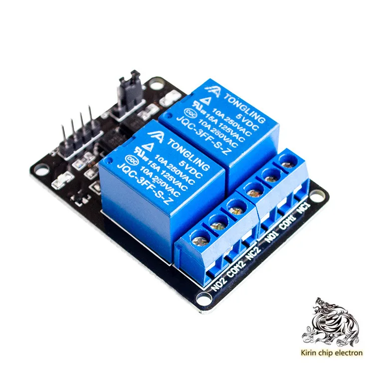 

5 шт./лот 2-полосная триггерный релейный модуль 5V с оптическим муфта защита реле для расширения платы MCU макетная плата аксессуары