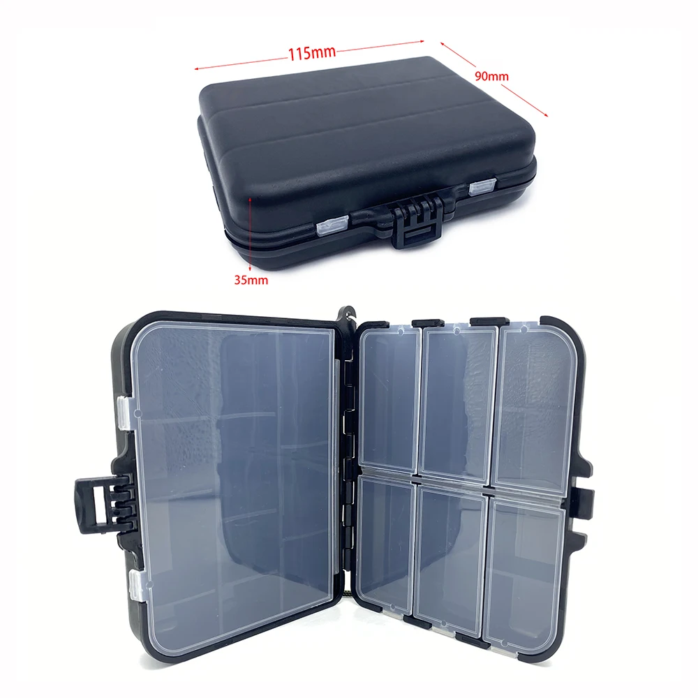 

Multifunctional Grid Mini Storage Box Fishing Tackle Box Fishing Bait Spoon Hook Bait Box Gadget Box Pesca Fishing Accessories