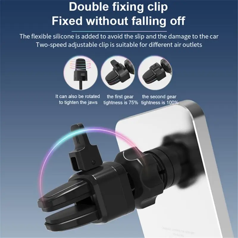 

15W Wireless Car Charger Magnetic phone Mount For iPhone 12 Pro Max Magnetic Fast Charging Wireless Charger Auto Phone Holder