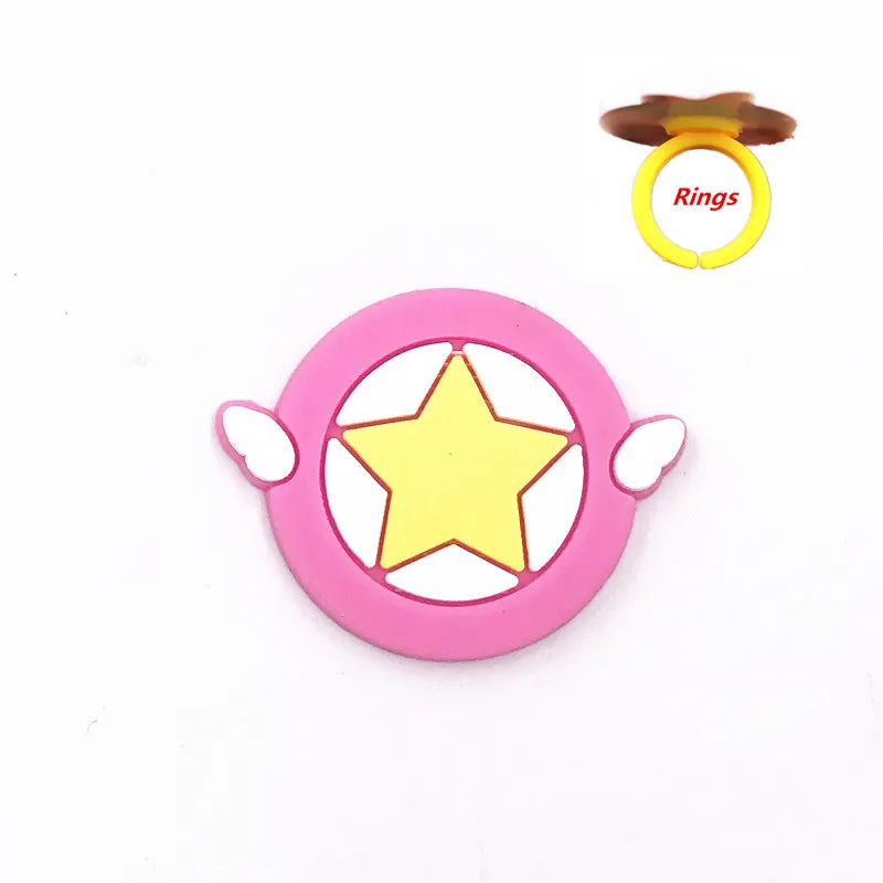 7 шт. оптовая продажа микс милые ювелирные изделия Радуга Луна Кот Сейлор Мун