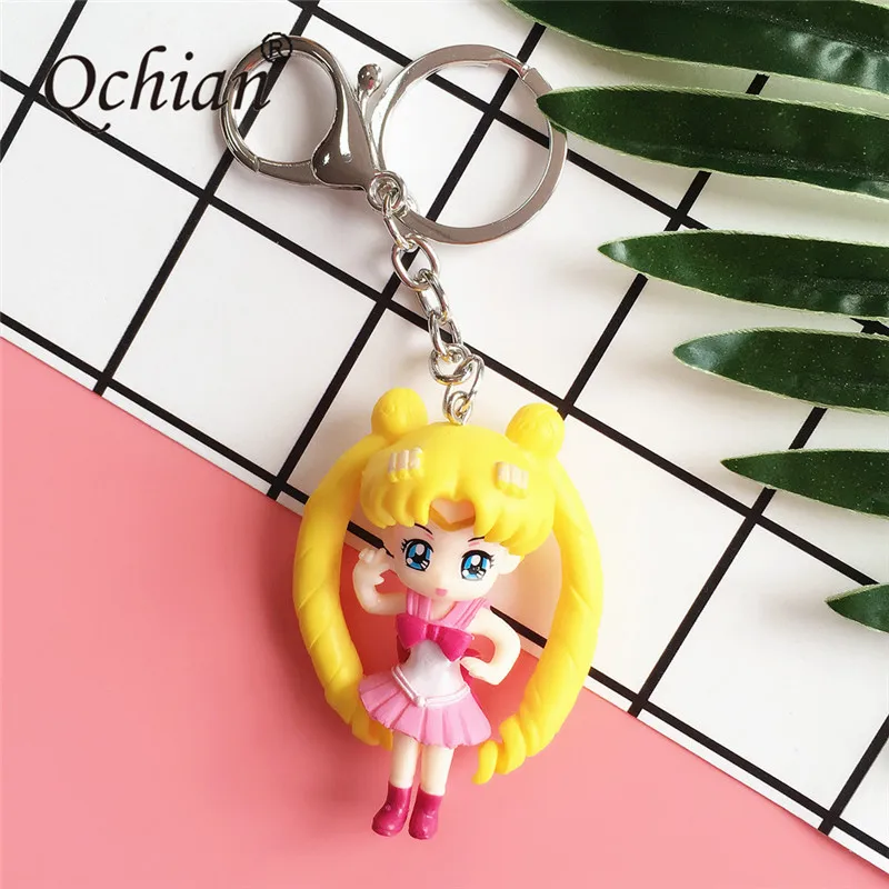 3D пластиковая модель Сейлор Мун девушка красивая принцесса украшение подвеска