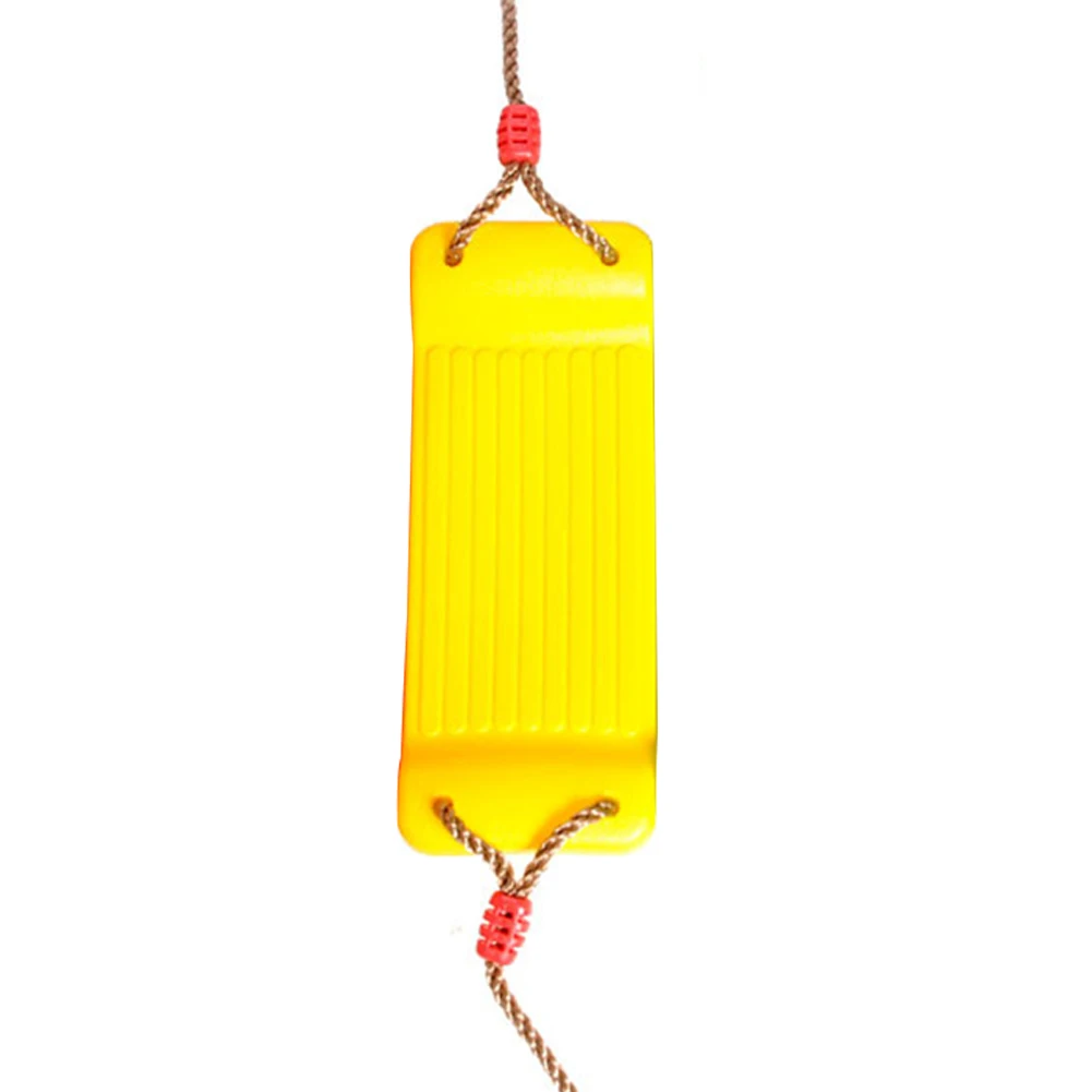 

Toy Swing Home Kindergarten Contoured Playground Easy Clean Game Playing With Adjustable Rope Hanging Seat Funny Indoor For Kids