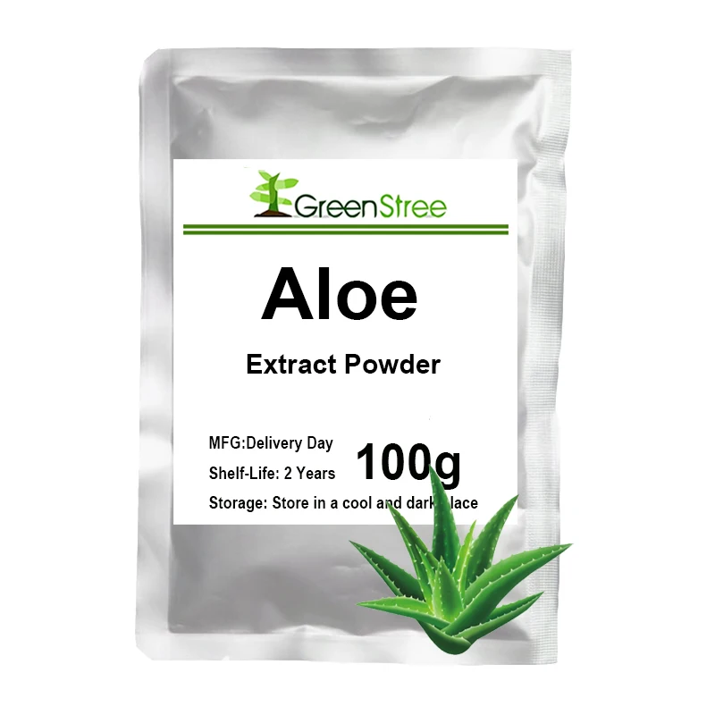 Горячая продажа порошок экстракта алоэ используется в качестве косметического