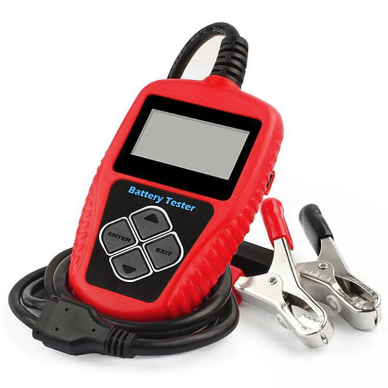 

BA101 Car Battery Tester 12V 2000CCA Battery System Detect Automotive Car Bad Cell Battery Diagnostic Tool