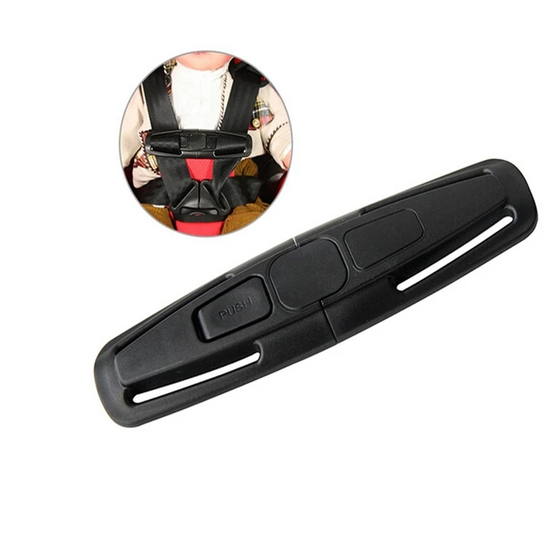 Cintur&oacute;n de seguridad de alta calidad para beb&eacute; y coche, arn&eacute;s de pecho con Clip para ni&ntilde;o, hebilla de seguridad, nailon, 2-3 a&ntilde;os, 19-24M,10-12M,13-18M, 14,5x4cm, 1 ud.-1