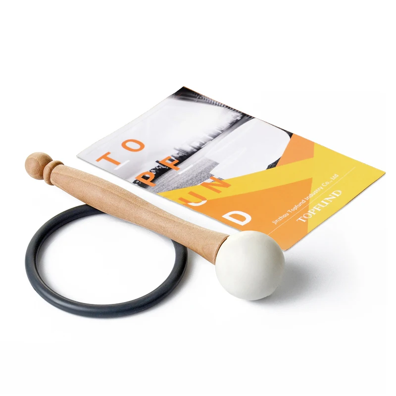 

TOPFUND D Note Sacral Chakra Frosted Quartz Crystal Singing Bowl 9",For Meditation yoga practice