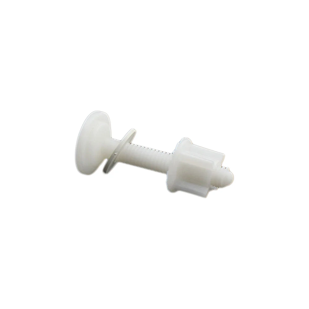 Белый ABS пластик сиденье для унитаза винты крепления крепежные петли Замена DIY