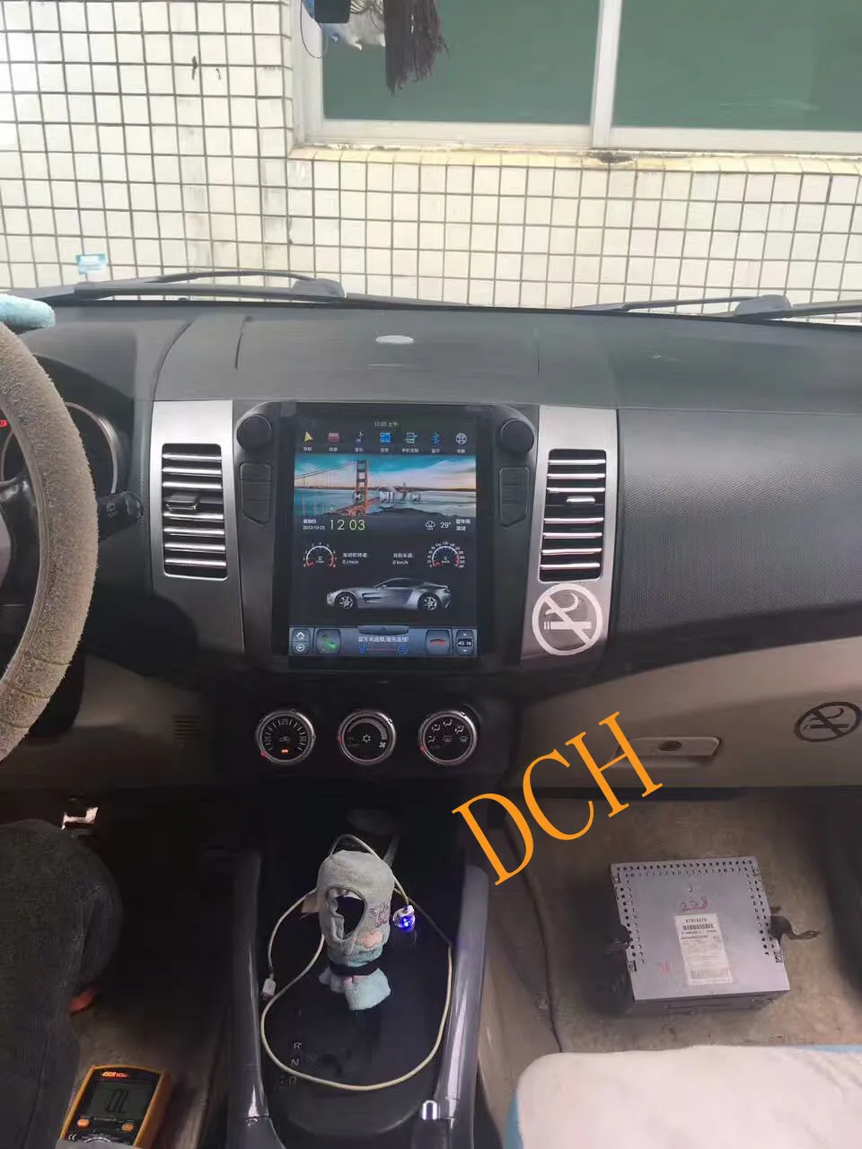 10 4 ''Tesla стиль Android 9 0 автомобильный dvd плеер для MITSUBISHI outlander 2006 2012 Citroen C Crosser Peugeot