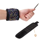 Магнитный браслет, ручная повязка, сумка для инструментов, наручный держатель винтов электрика, браслет для домашнего ремонта, оптовая продажа