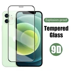 Взрывозащищенное стекло для iPhone 12 Pro Max Mini 6 6S 7 8 Plus 9D HD Защита экрана для iPhone 11 Pro Max XS XR SE 2020 безопасность
