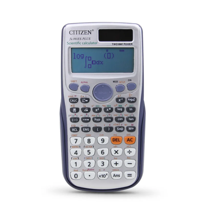 FX-991ES PLUS matrix комплексное решение системы уравнений старшеклассник студенческий функция компьютерный калькулятор - Цвет: Белый