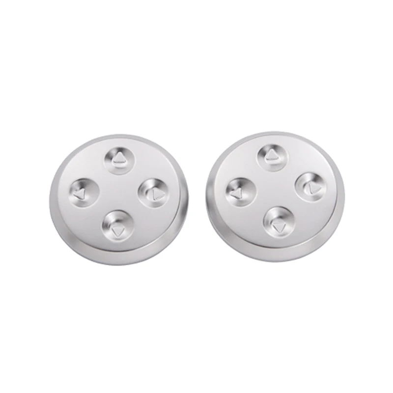 Автомобильный Стайлинг ABS Хромированная кнопка регулировки сиденья Крышка