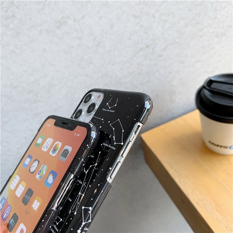 Модный чехол Lovebay со звездным небом для телефона iphone 7 8 6 6s Plus X XS Max с космическим