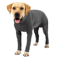 pet dog bodysuit home wear pajamas dog jumpsuit operative protection long sleeves comfortable for medium large dogs xs 3xl