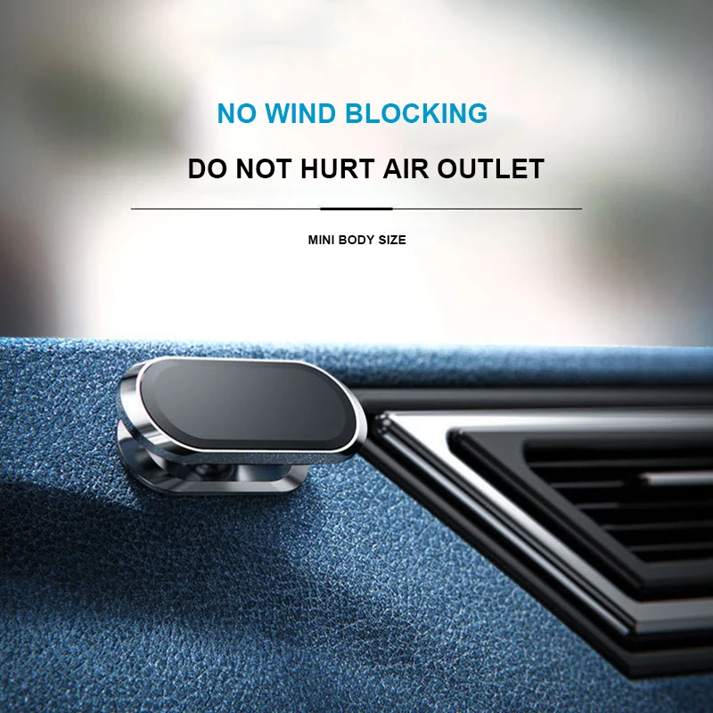 

Автомобильный магнитный держатель для телефона, с поворотом на 360 градусов