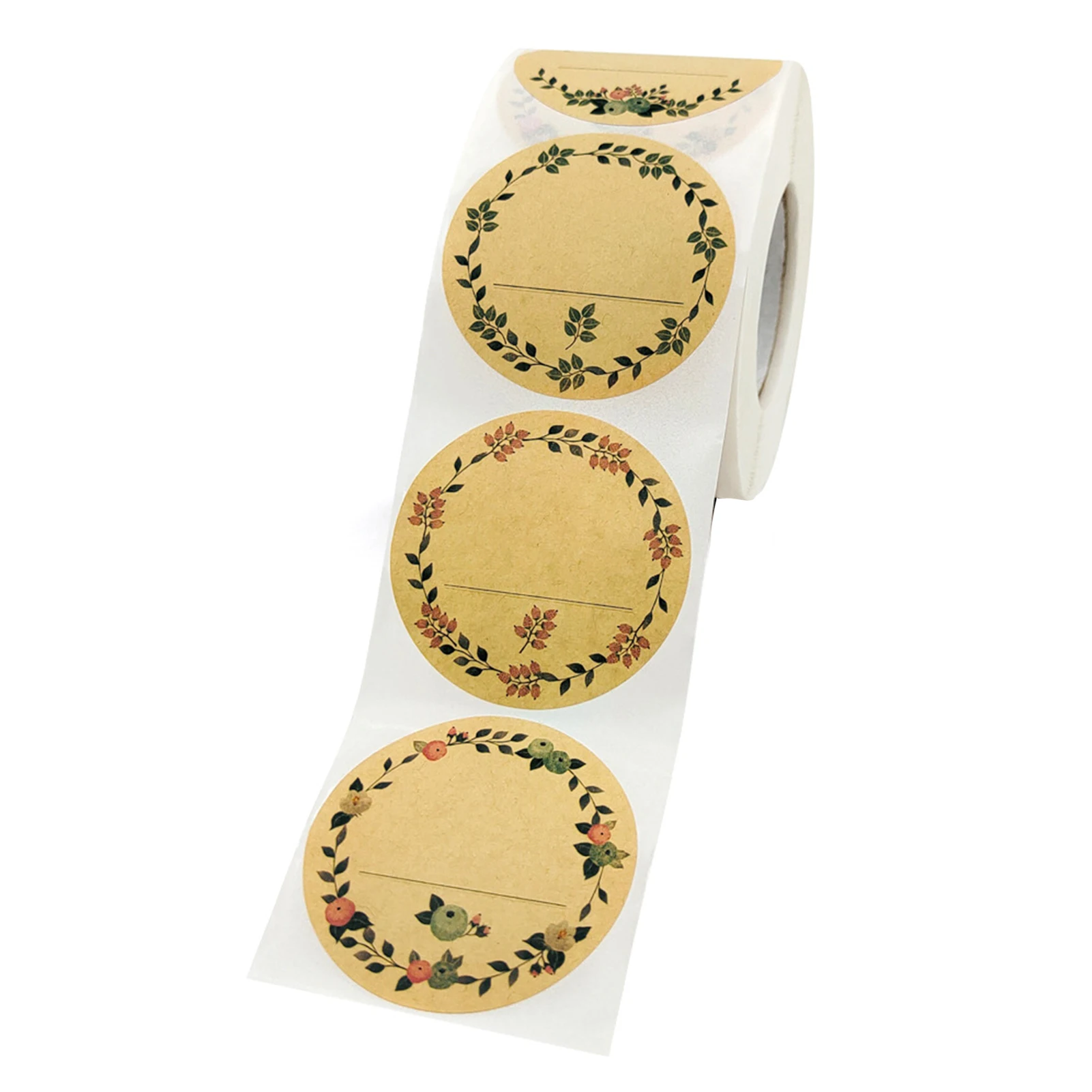 500 шт./рулон двухдюймовые этикетки-наклейки для выпечки с 4 рисунками | Наклейки