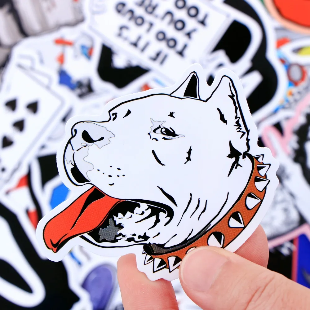 50 шт. смешанные наклейки водонепроницаемый домашний декор каракули ноутбук