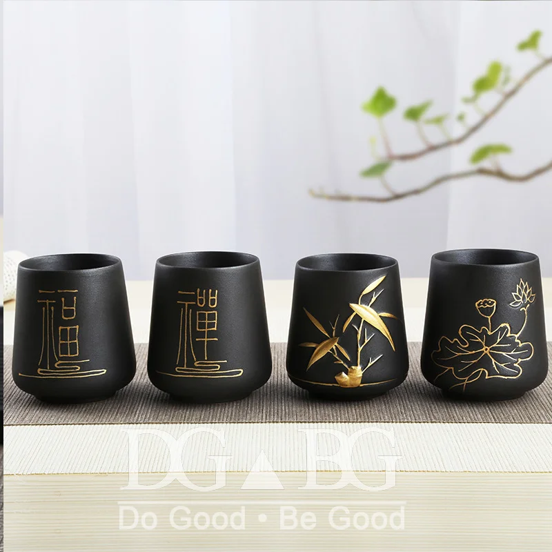 Черный урны для керамики пепел урна золы герметичный кремации на память о