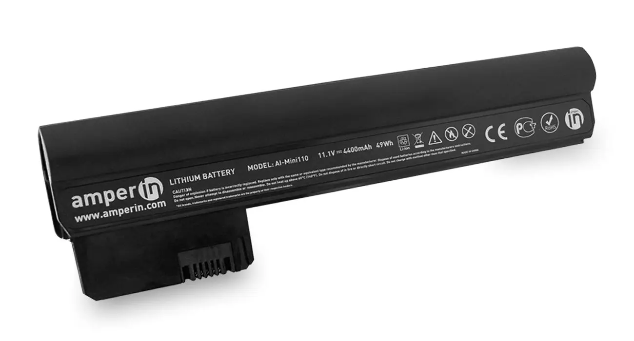 Amperin ai-mini110 аккумулятор для HP Compaq Mini cq10-400 cq10-500 cq10-800 cq10-900 110-3000 110-3100 серии P/N: 6 on.