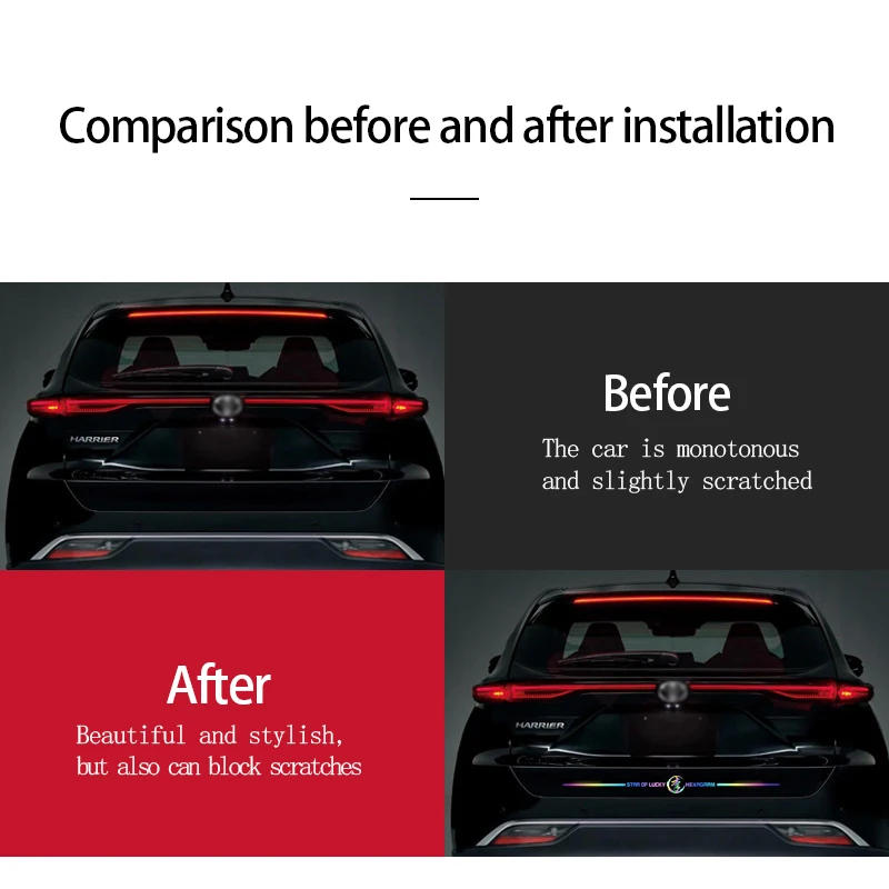 Автомобильные виниловые наклейки для Toyota Camry Chr Corolla Rav4 Yaris Prius Prado Hilux