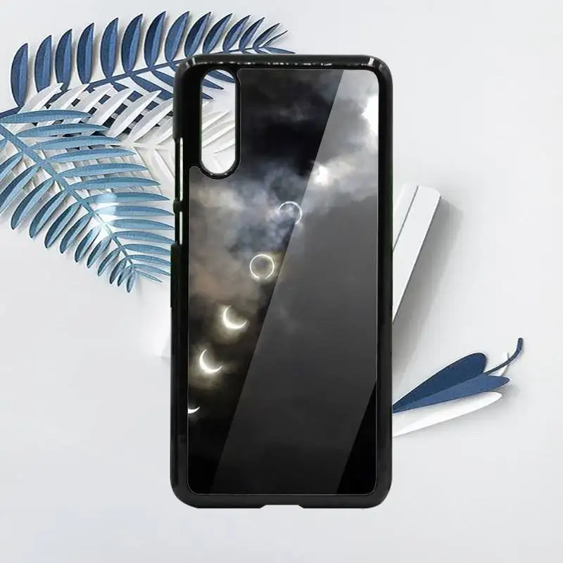 

white moon stars space astronaut Phone Case PC For Samsung galaxy S note 8 9 20 10 e lite2019 plus pro ultra