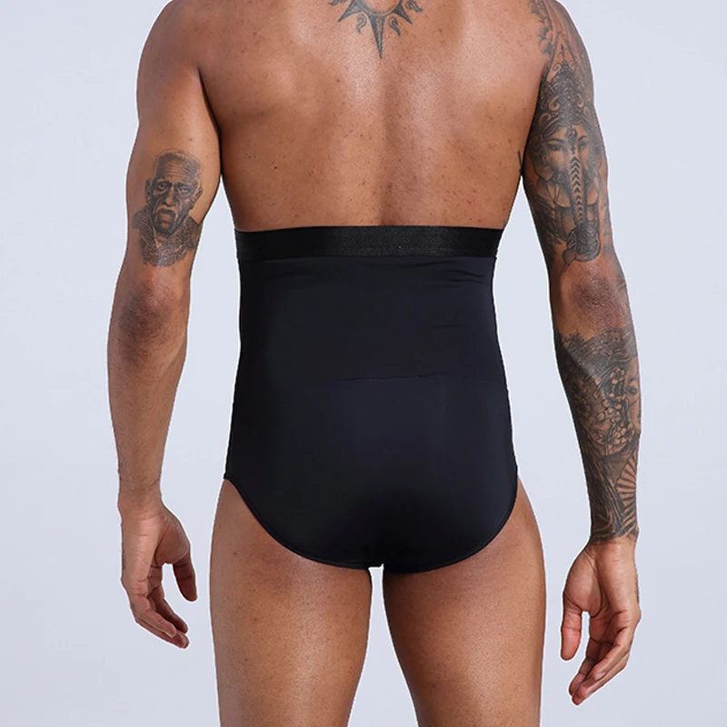 

Man Shaper High Waist Briefs Slimming Shapewear Breathable Stretchy for Sports TC21