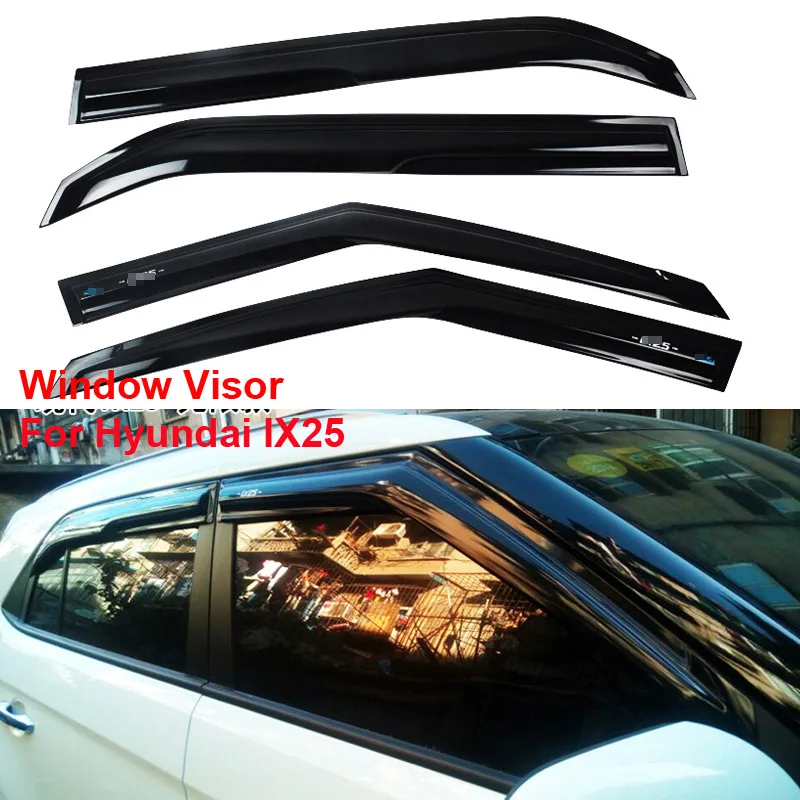 4 шт. дефлектор крышка оконный козырек тенты вентиляционное отверстие дождь