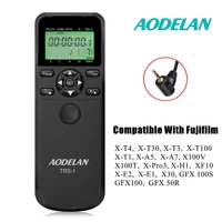 aodelan timer remote control shutter release for fujifilm gfx50sii 100s x t30 ii x t4 x100v x pro3 x a7 gfx100 x t3