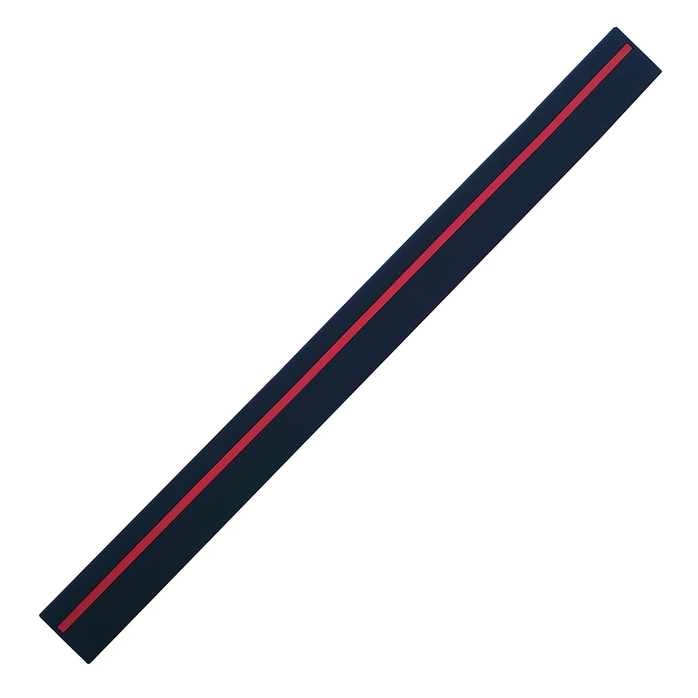 Black - Red Qi Wu 6 цветов силиконовый браслет на запястье для SOS ID браслет - Цвет: Black - Red