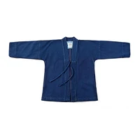 badbowl indigo plant blue dyeing jackets japanese casual road robe kendo fabric retro kimono thin coat mens flanel lhamo jacket