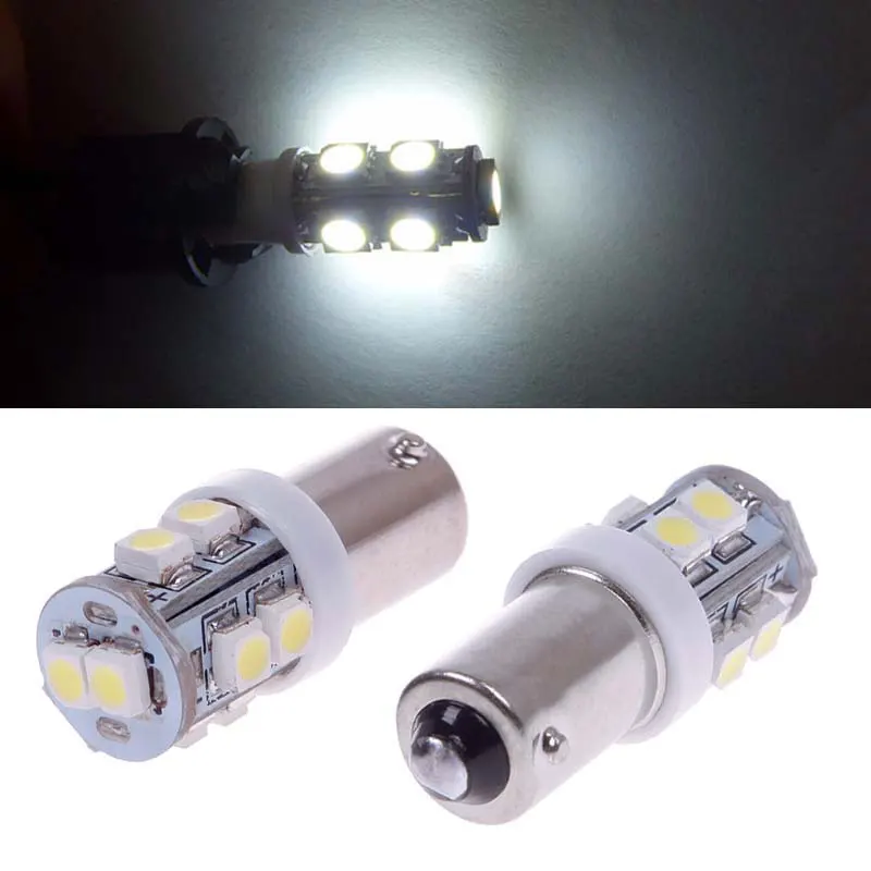 2x BA9S 10 SMD 1206 автомобильный запасной противотуманный сигнал задний светодиодный