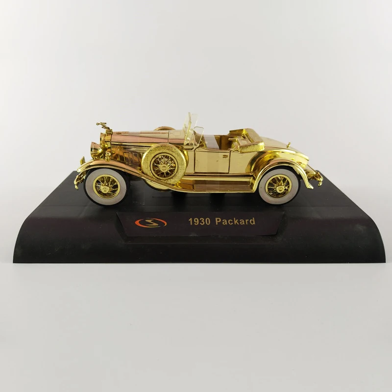 Coche antiguo Cl&aacute;sico Cadillac a escala 1:32, simulaci&oacute;n de aleaci&oacute;n galvanizada, colecci&oacute;n de juguete, modelo fundido a presi&oacute;n para decoraci&oacute;n, regalo para fan&aacute;ticos-3
