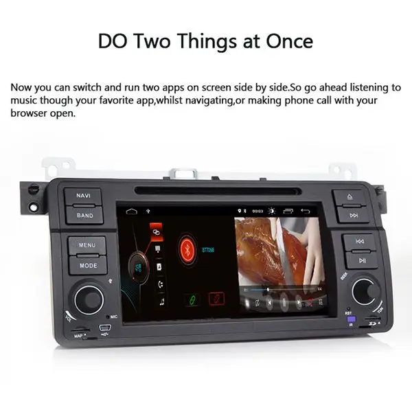 Авто Радио 1 Din Android 9 0 Автомобильный DVD плеер для BMW E46 M3 318/320/325/330/335 RoVER 75 1998-2006 gps