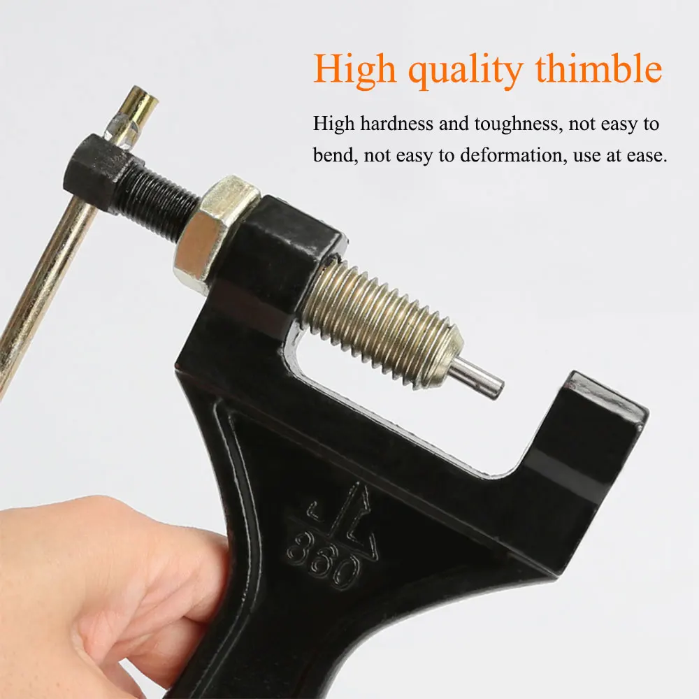 

Universal 420-530 Chain Breaker Splitter Cutter Link Tool, Chain Breaker Link Splitter Pin Remover For Motorcycle, Bike, ATV
