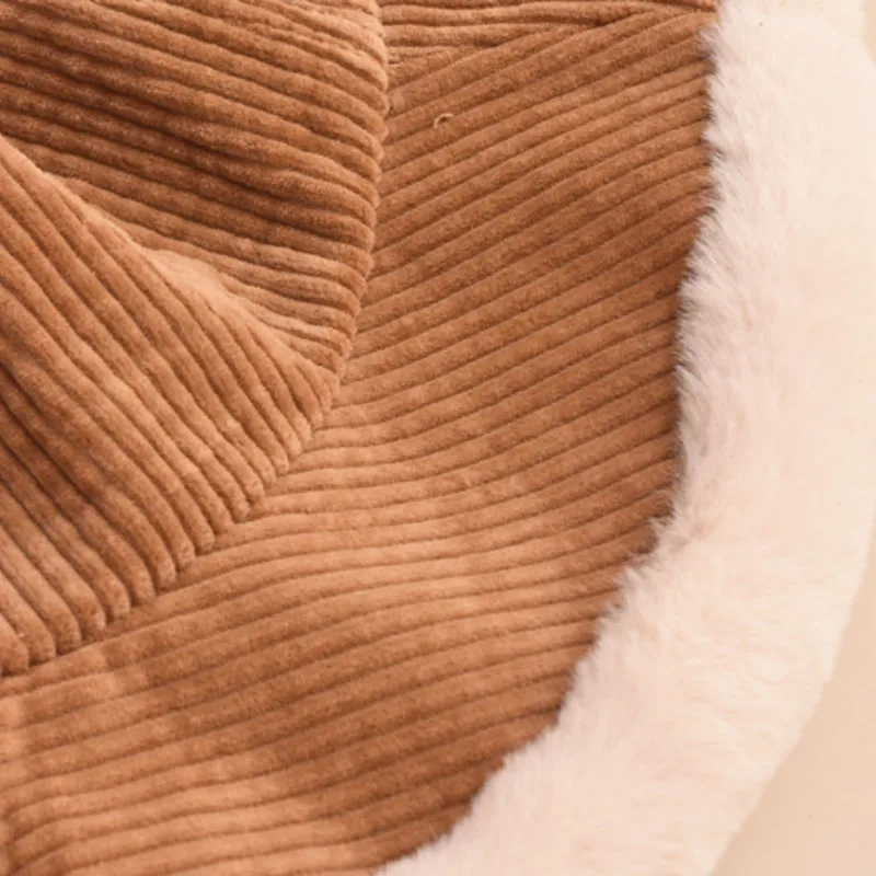 Осенне зимняя Вельветовая шляпа ведро Bob Lady для путешествий на открытом воздухе