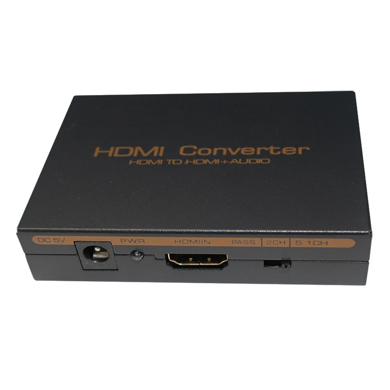 HDMI аудио экстрактор конвертер 5.1CH аудио сплиттер 1080P Стерео аналоговый HDMI к HDMI Оптический SPDIF RCA L/R адаптеры-Конвертеры