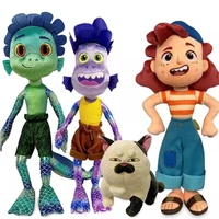disney pixar luca plush luca alberto machiavelli giulia sea monster soft stuffed cotton dolls plush peluche toys for kids gifts