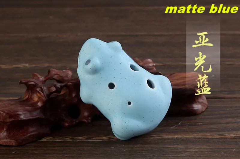 6 отверстий ocarina мультфильм лягушка серия ocarina флейта духовые Музыкальные инструменты Флейта Zelda Керамическая Флейта для детей игрушка ocarina