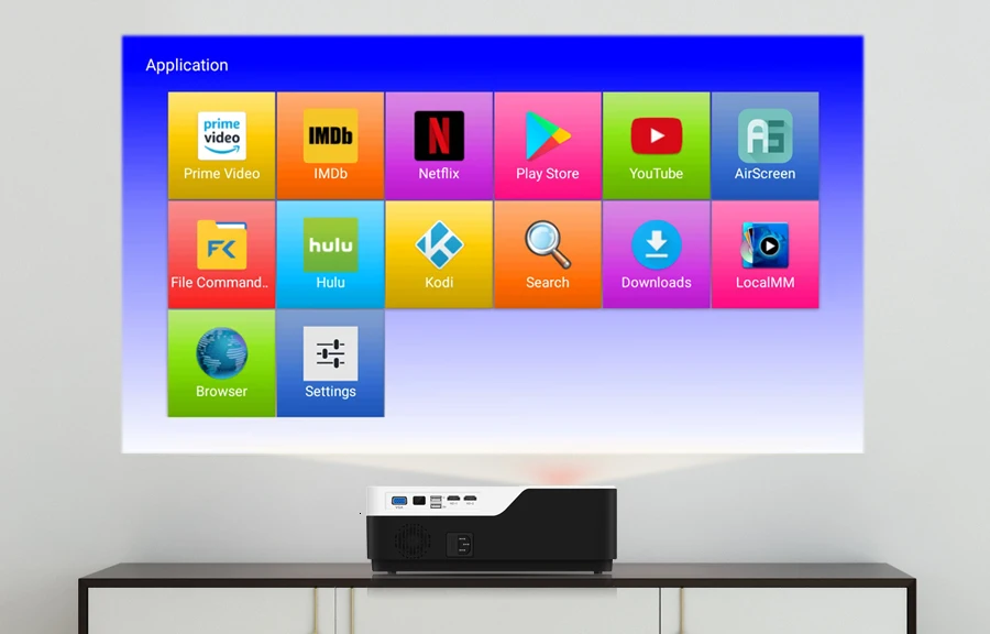 Everycom M18 собственный 1920X1080 реальный Full HD проектор домашний мультимедийный видеоигровой проектор(опционально Android WiFi AC3