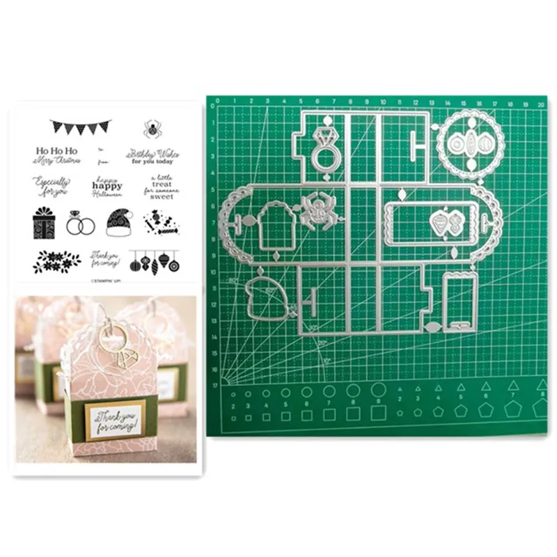 

Christmas Metal Cutting Dies and stamp Stencils for DIY Scrapbooking Stamp/Photo Album Decorative Embossing Paper Cards