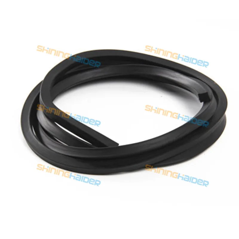 Квадратная твердая кислотная Резиновая полоса экструдированная черная фторвая