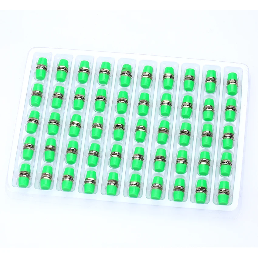 50pcs Optical Fiber Connector FC-UPC/FC-APC Small D Coupler FC-FC Singlemode Simplex Adapter | Мобильные телефоны и