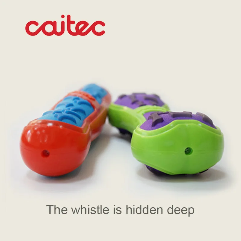 Игрушки для собак CAITEC пищащие палочки и костяные зубчатые пружины подходят