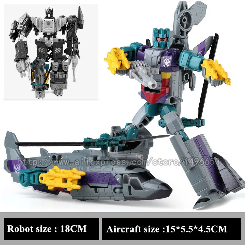 Haizhixing 5 IN 1 Transformation Robot Car Toys Anime Devastator Aircraft Tank Model KO Toy Boys Truck Collection Kid Adult | Игрушки и